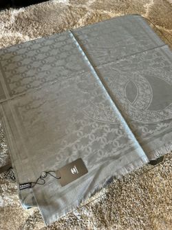 Chanel Earl Grey Scarf 