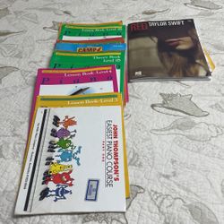 Huge Lot Of Piano Books 