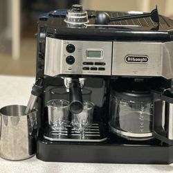 DeLonghi  All-in-One Combination Coffee Maker & Espresso Machine