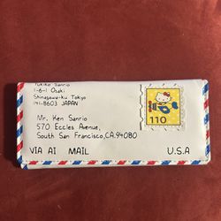Miss Kitty  Air Mail  Wallet