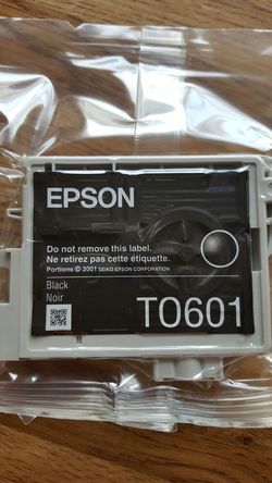 Epson printer ink T0601 black