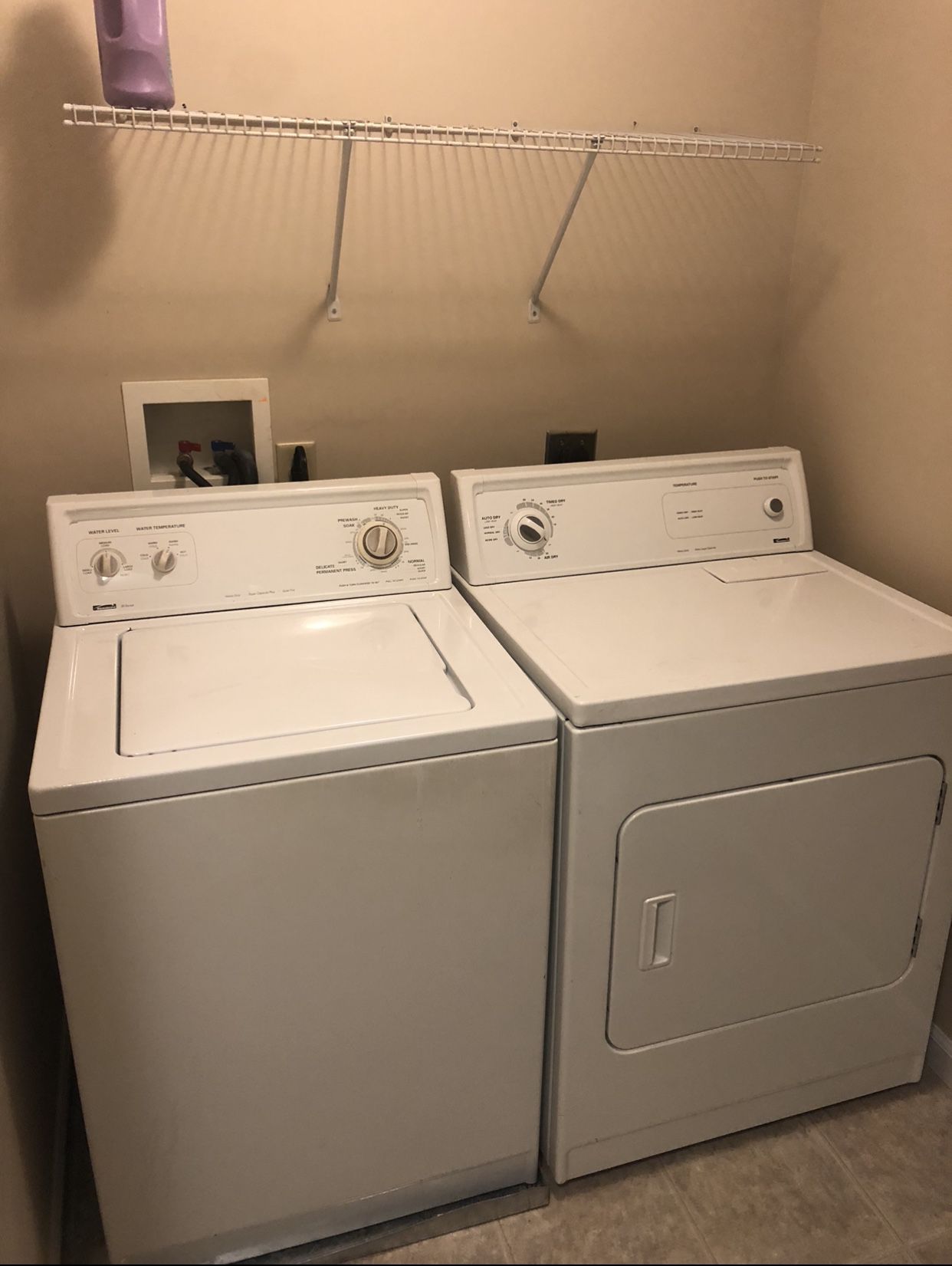 Washer and Dryer Set $170