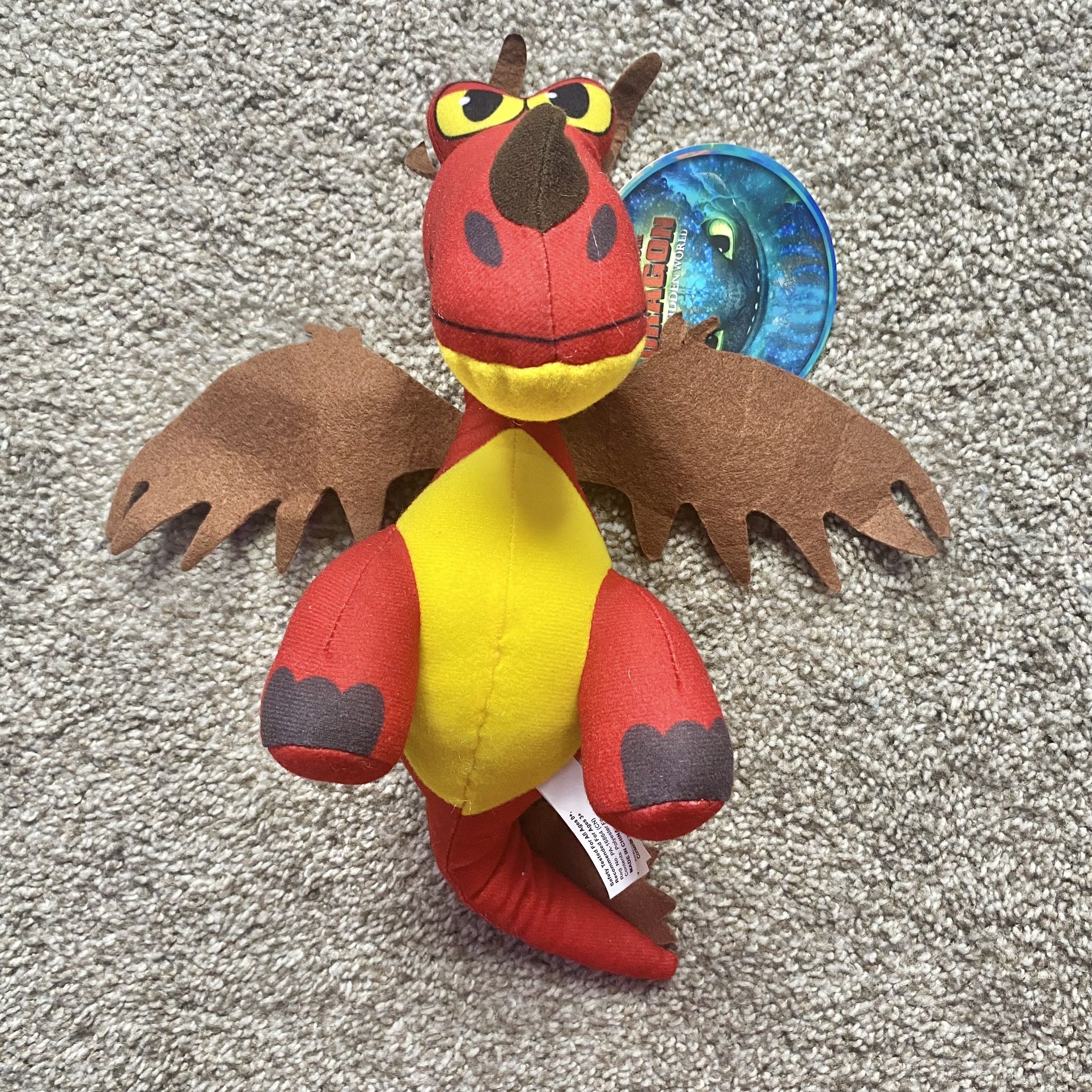 Hookfang Plush How to Train Your Dragon 3: The Hidden World