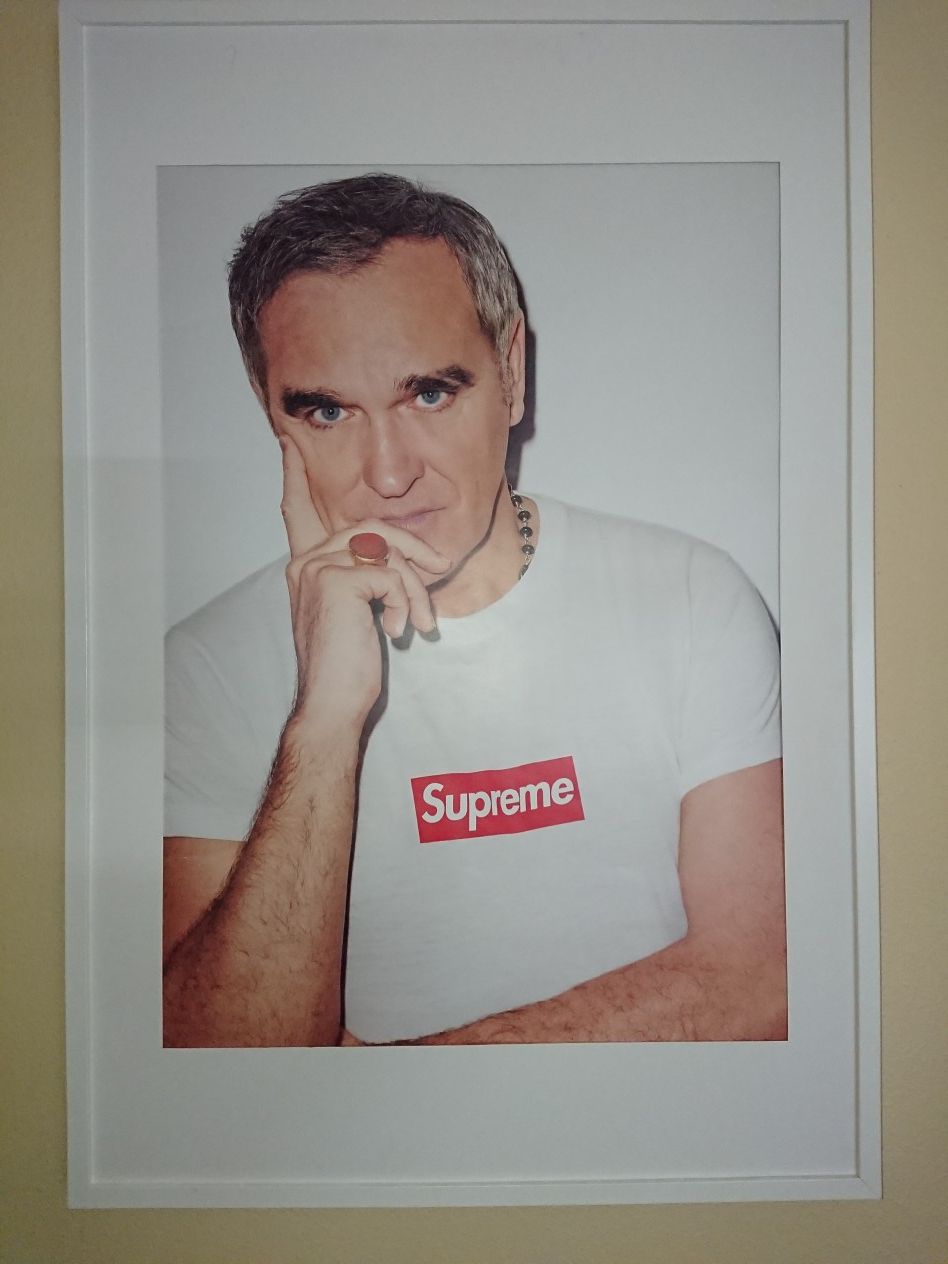 Supreme Morrissey Poster w/ Frame