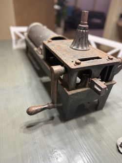 Antique Wagner No. 2 Cast Iron Sausage Stuffer / Press – Gear Crank USA