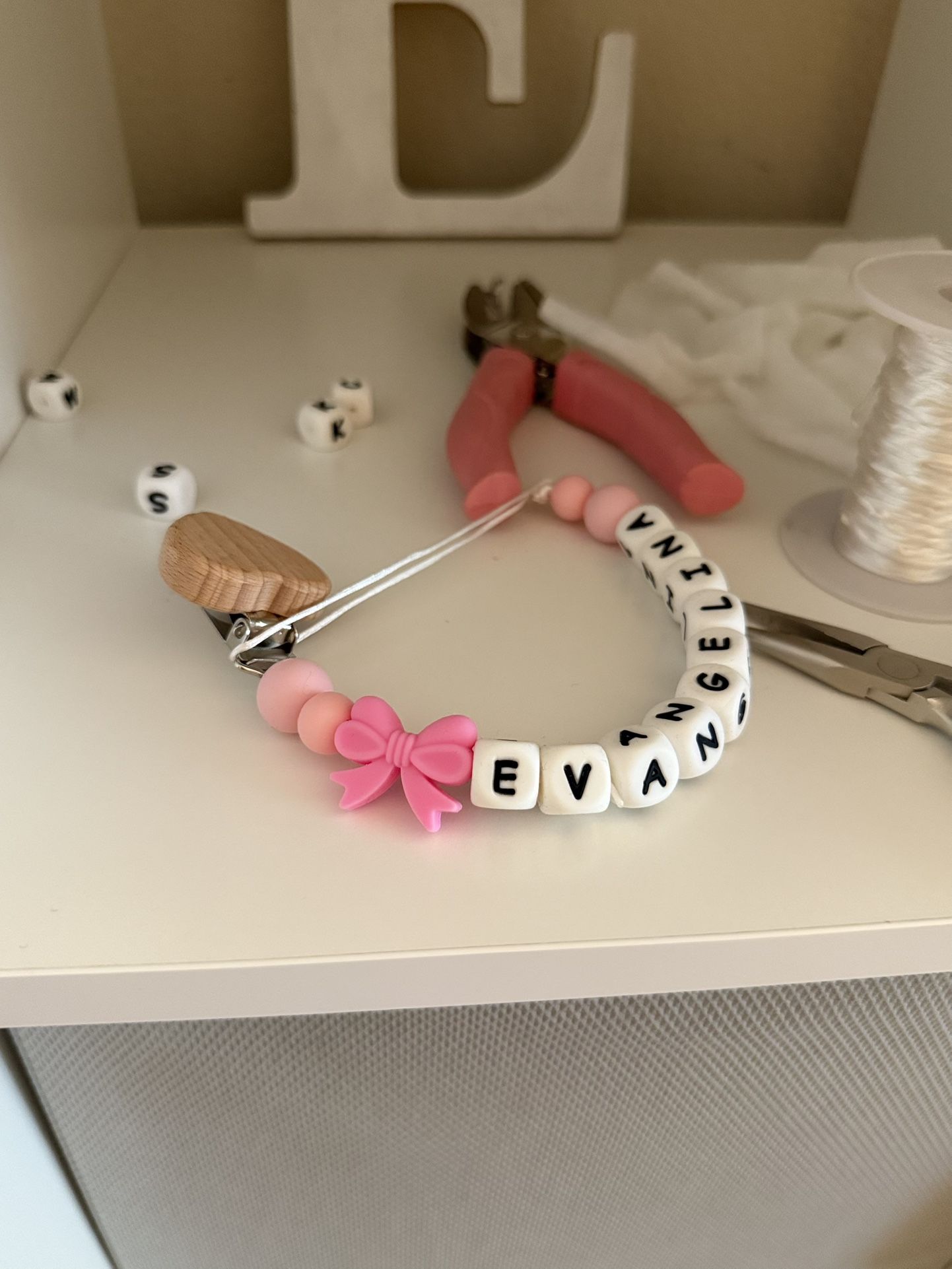Personolised Pacifier Clips