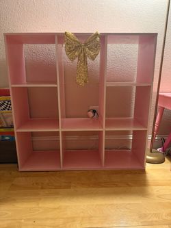 Pink cubby