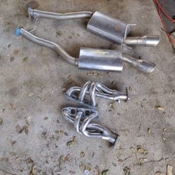 Infinity G37 New Headers And Aftermarket Mufflers Make Me A Offer 