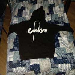 Black Cookies Hoodie, Size M