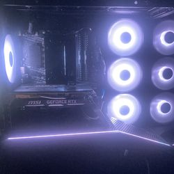 CASH ONLY Panda Edition Gaming Rig - Lian Li Case / 144Hz monitor by asus / Dual-Arm / Rob Zombie GITD  sorry for the bad photos my camera is really b