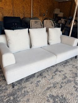 THE RIGHT PATH 82.67" Elegant and modern sofa