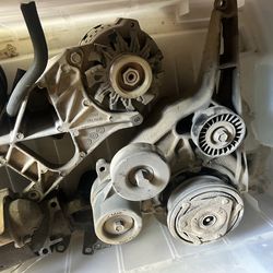 350 serpentine set up