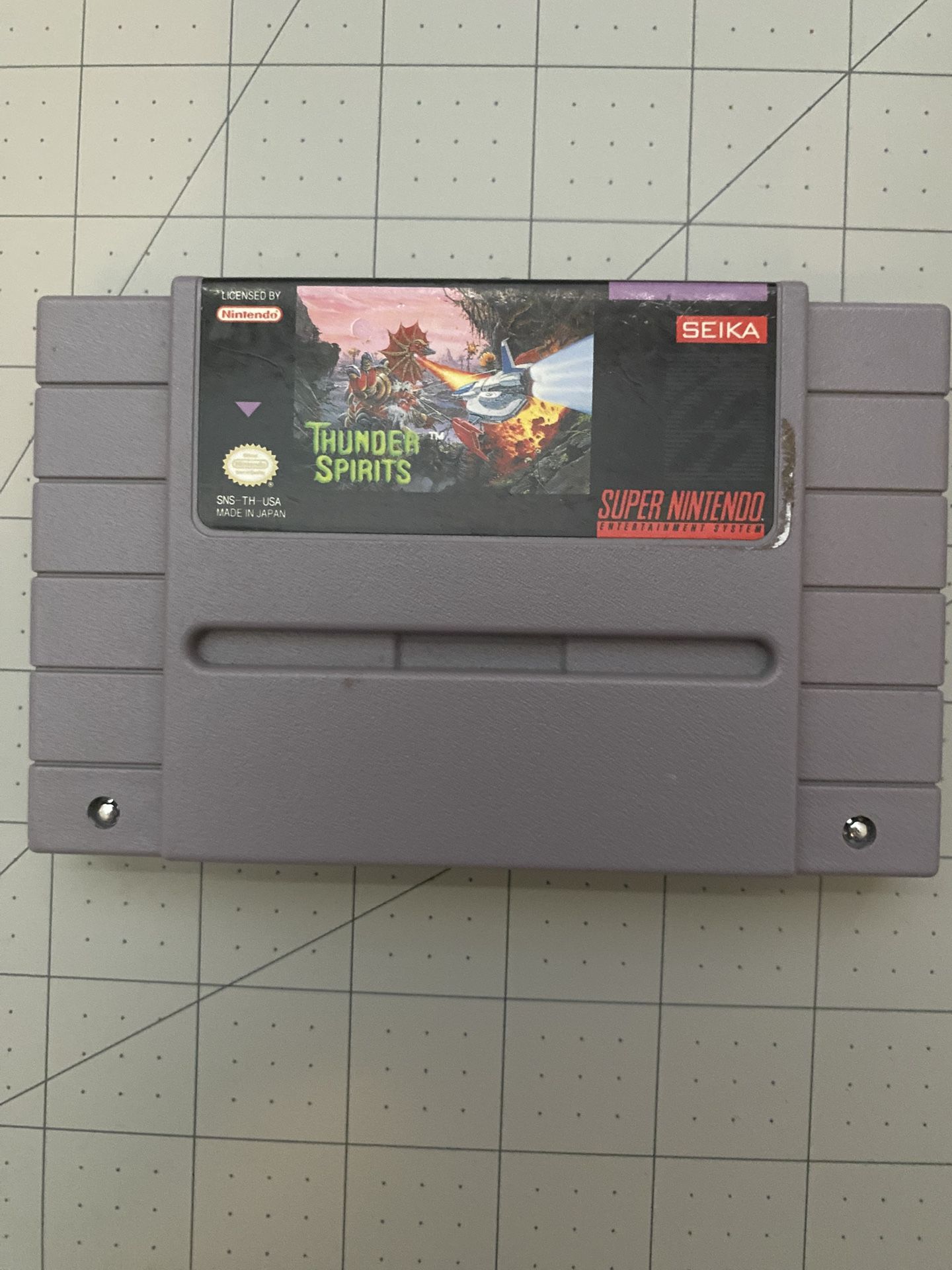 Thunder Spirits For Super Nintendo Entertainment System 