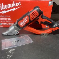 MILWAUKEE 18v Cordless 18ga. SHEARS 
