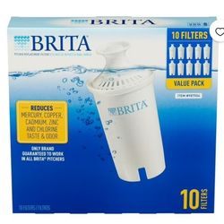 Brita Water Filters 10 Pack Item #987554