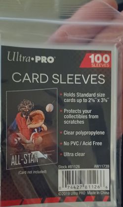Ultra-Pro Protective Sleeves