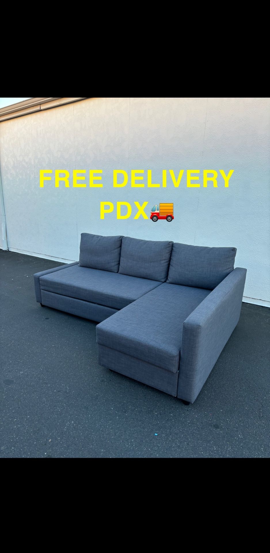 IKEA Friheten Sectional Sofa With Pullout FREE DELIVERY