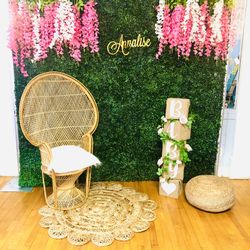Peacock Chair / Boho Throne Chair For Events