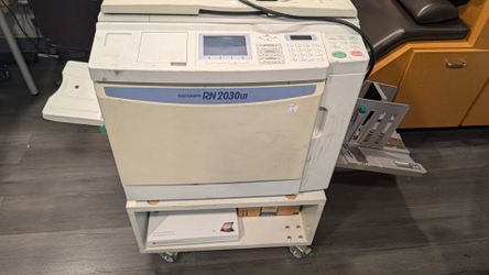 Riso 2030ui duplicator