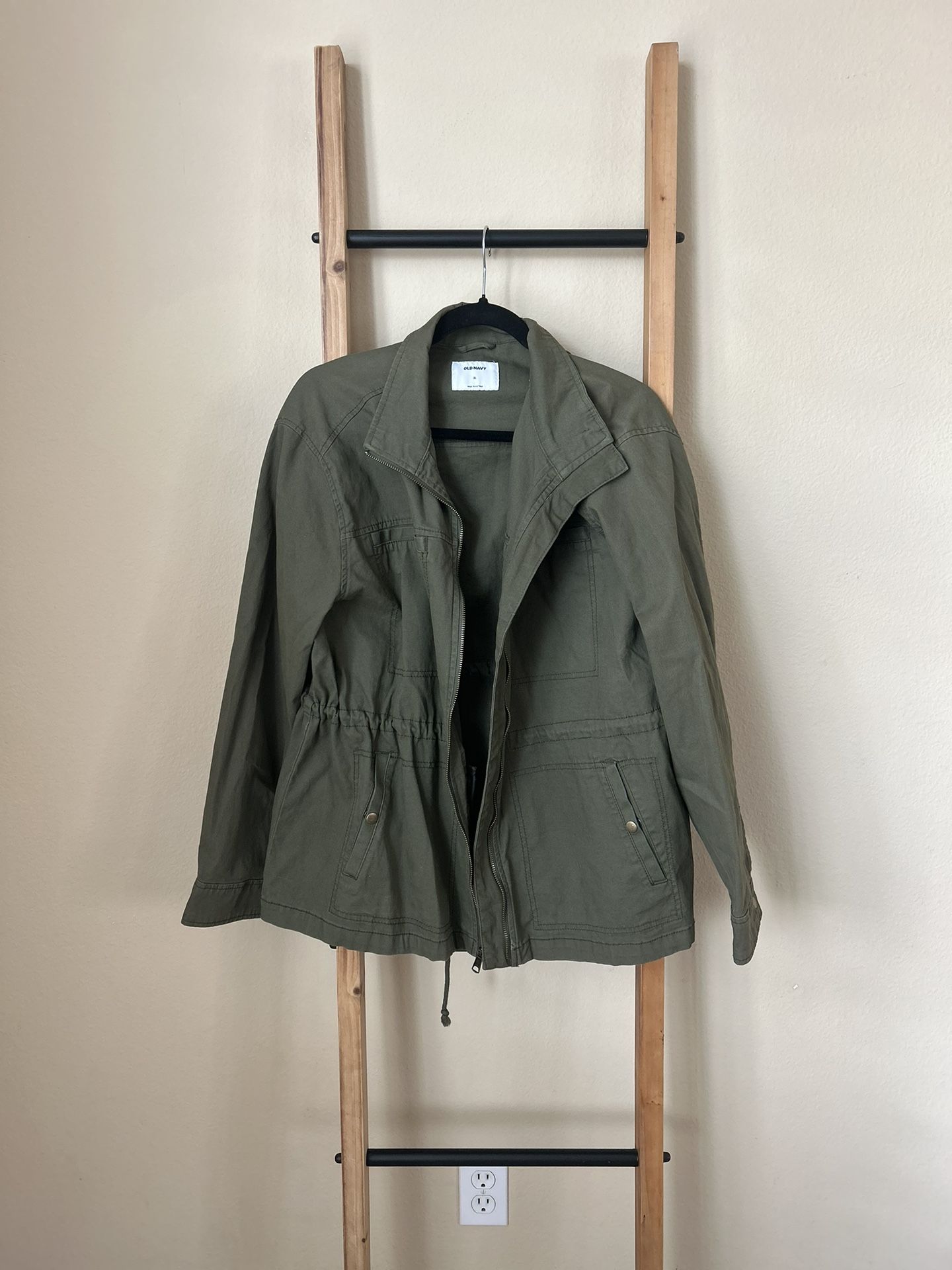 old navy army utility jacket xl