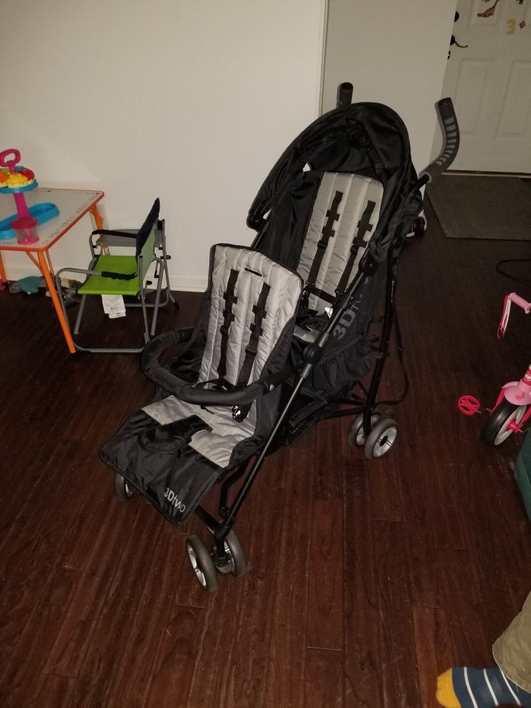 Summer infant 3d double tandum stroller