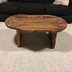 Custom Made Solid Wood Coffee Table