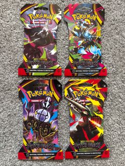 Pitch Black Art Set - Sleeved booster packs