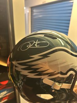 Philadelphia Eagles Signed Full-Size Football Helmet