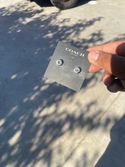 Coach Stud Earrings
