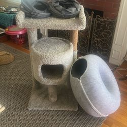 Cat Tower, & Two Cat Tunnels 