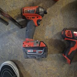 Milwaukee Impact Driver  And Battery 