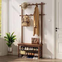 Entryway Coat and Shoe Rack Storage