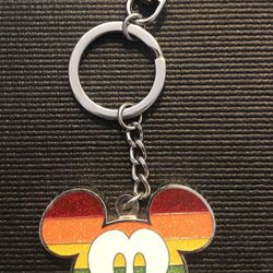 Vintage Mickey Mouse Key Chain
