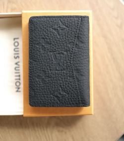 BRAND NEW LOUIS VUITTON LEATHER BLACK POCKET ORGANIZER M69044 Y