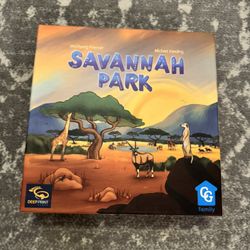 Savannah Park Board Game
