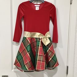 Girls 6X Christmas Dress 
