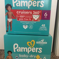 Pampers Size 6