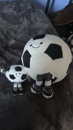 Soccer Ball Character Plush Toy Set