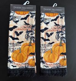 Halloween Towels - Pumpkins