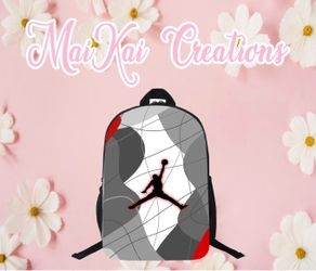 Jor-dan custom backpack
