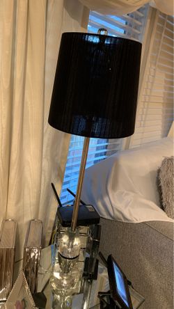 Par de lamparas de cristal muy elegantes