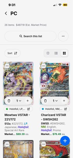 Pokémon cards