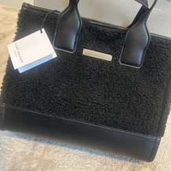 Kurt Geiger Small Shearling Tote (NEVER USED)