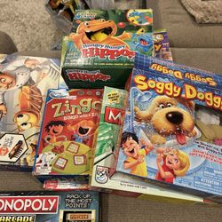 Various Kids Board Games