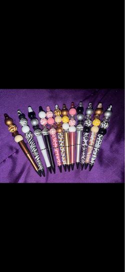 Beaded pens