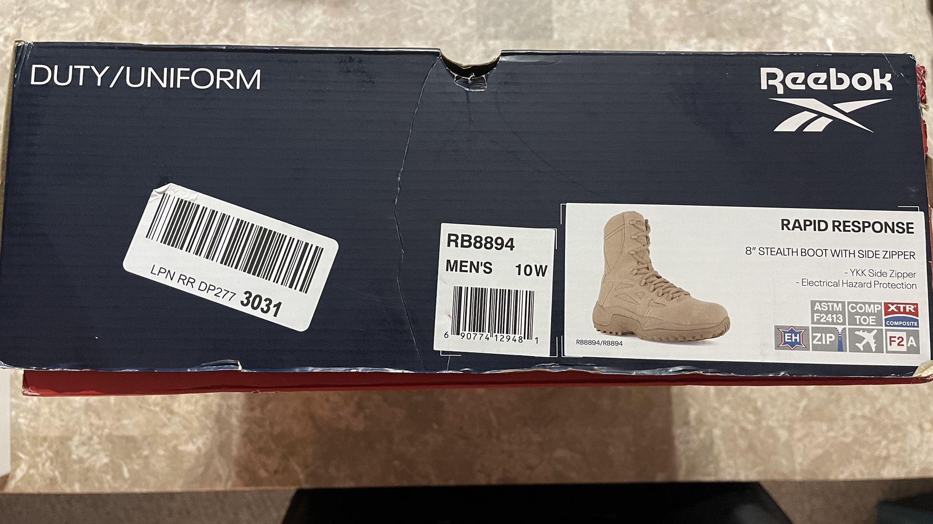 Reebok Men's Work Rapid Response Rb8894 Safety Boot