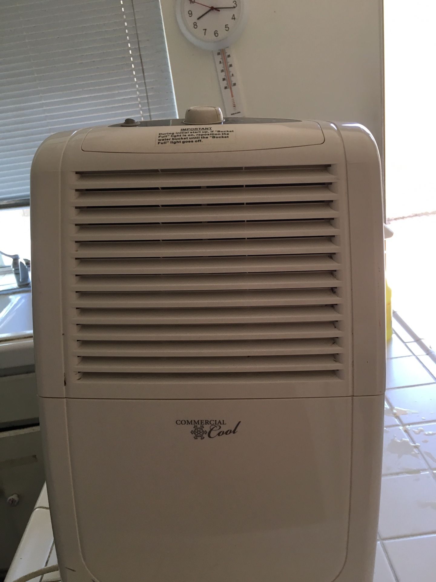 Commercial cool dehumidifier