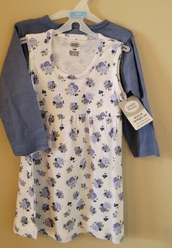 Dress and Cardigan Set -  18 Months