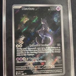 Mewtwo 151 Promo Sgc 10