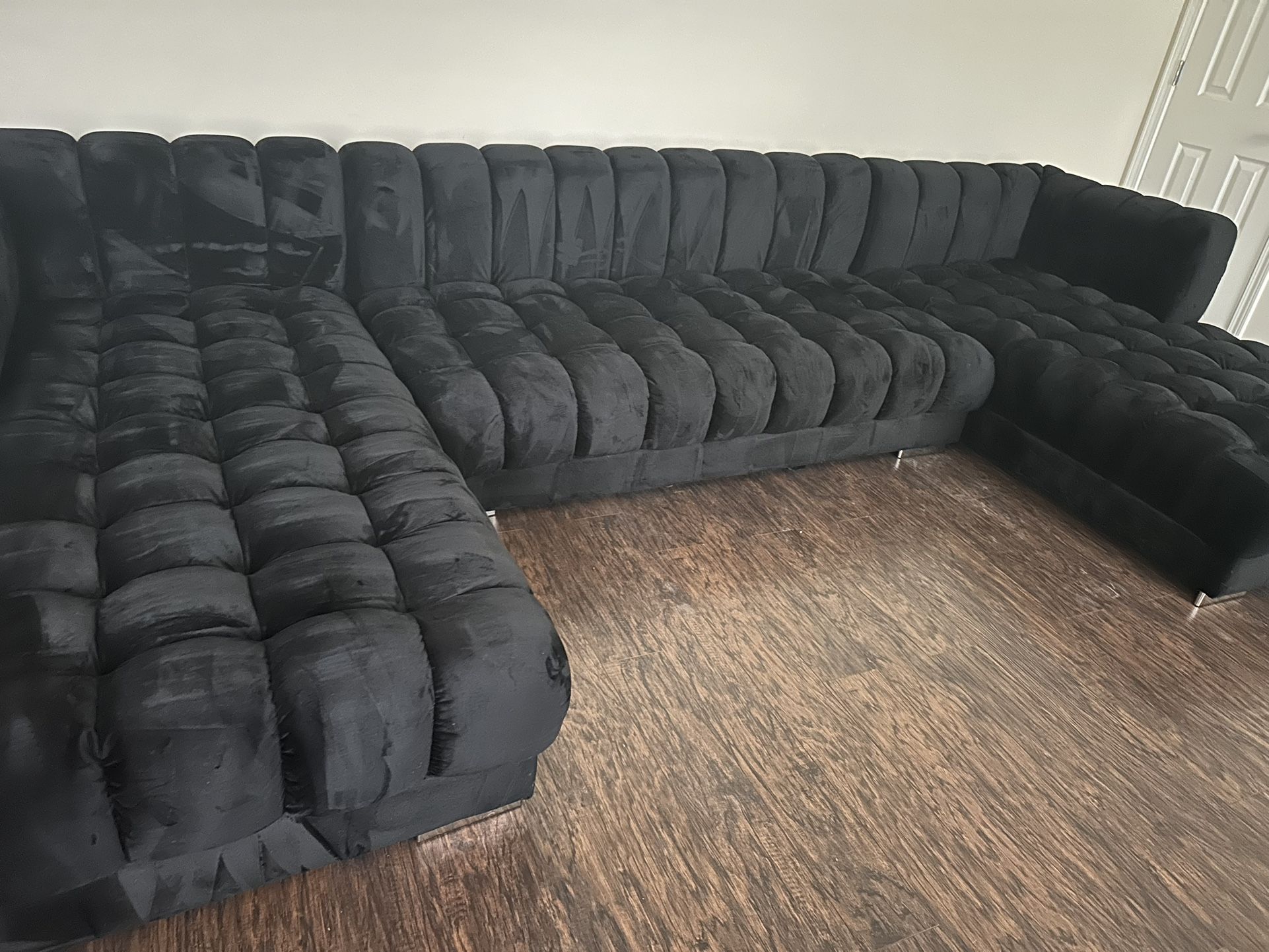 Black Sectional 